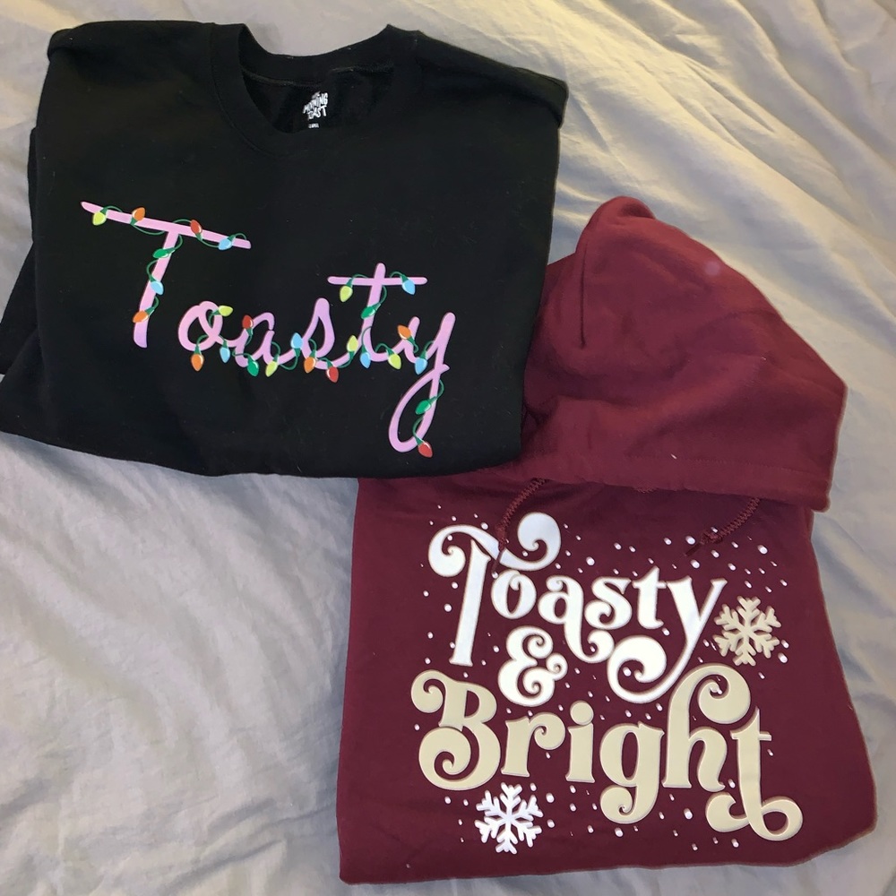 The Morning Toast Holiday Sweatshirt Bundle